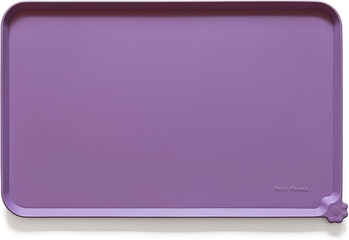 Hoki Found L Silicone Pet Food Mats Tray by Hoki+Found