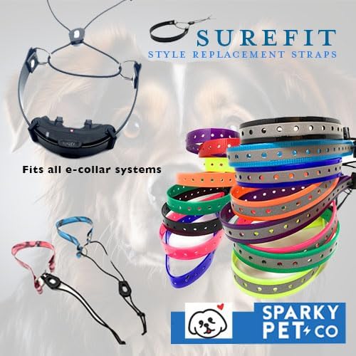 Sparky Pet Co - Surefit ECollar Strap - Bungee Dog Collar - Waterproof - - Image 4