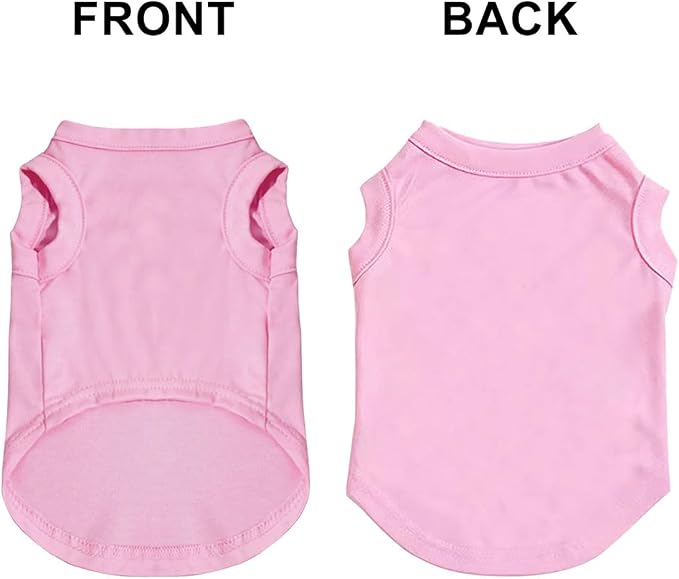 Custom Dog Clothes Shirts for Small Large Dogs Breathable Pet Shirt Customized - Image 2