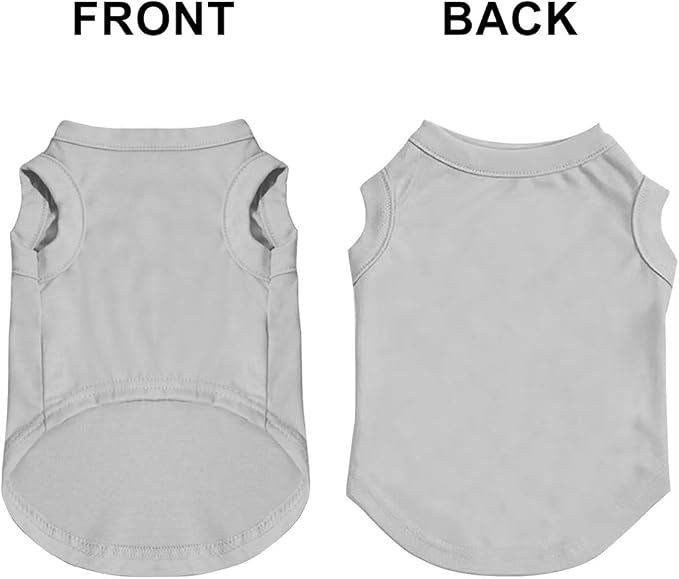 Custom Dog Clothes Shirts for Small Large Dogs Breathable Pet Shirt Customized - Image 2