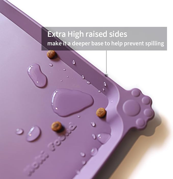 Hoki Found L Silicone Pet Food Mats Tray - Image 2