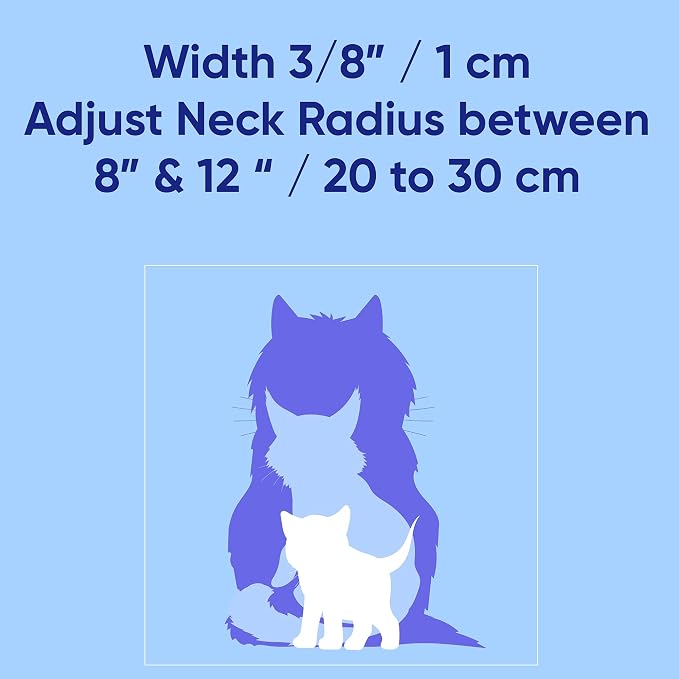 Pawtitas Reflective Black Cat Collar - Image 6
