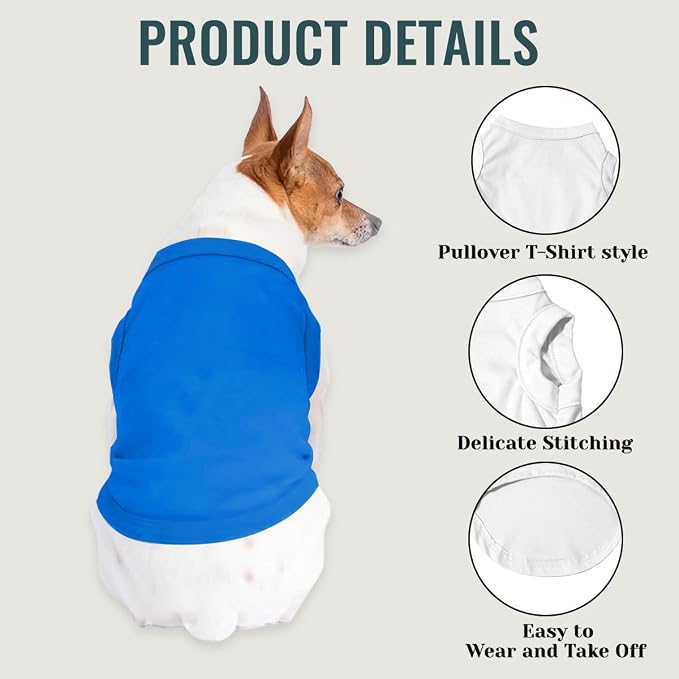 Custom Dog Shirt Pet Clothes Breathable Shirts - Image 4