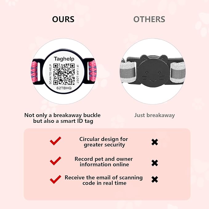 Reflective Cat Collar Personalized - Image 7