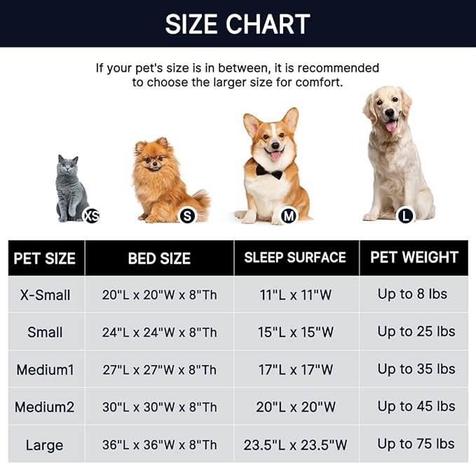 WESTERN HOME WH Calming Dog Bed & Cat Bed, Anti-Anxiety Donut Dog Cuddler Bed - Image 4