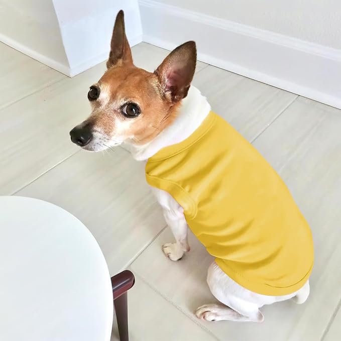 Customized Dog Shirt Custom Pet Clothes T Shirts - Image 5