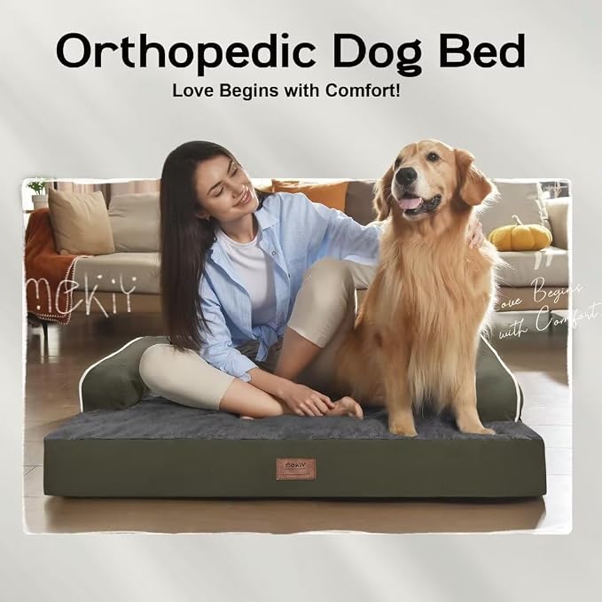 Dog Bed Medium Size Dog-Orthopedic Waterproof Bed - Image 7