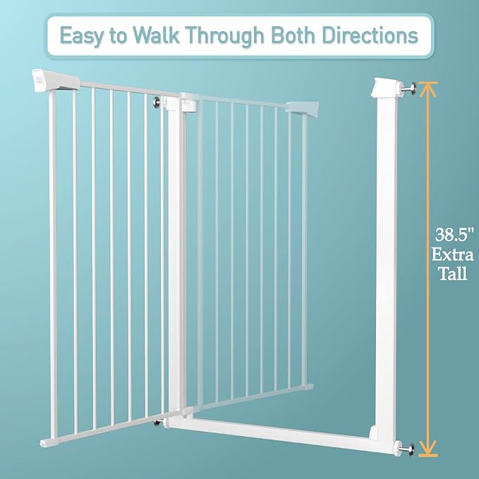 Fairy Baby 38" Extra Tall Pet Gate - Image 9