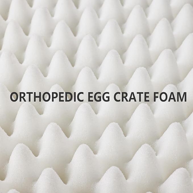 Patas Lague Orthopedic Dog Bed for Small Dogs 20''X15'', Soft Waterproof Egg - Image 7