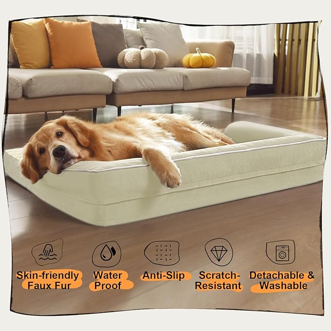Extra Large Dog Bed-Orthopedic Waterproof XL Dog Bed - Image 6