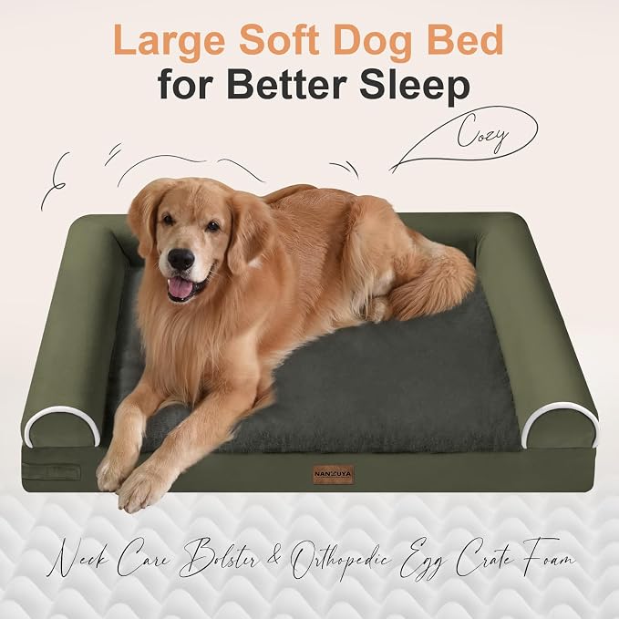 Medium Large Dog Bed Orthopedic Washable: Beds Bolster Medium Large Sized Dog - Image 2