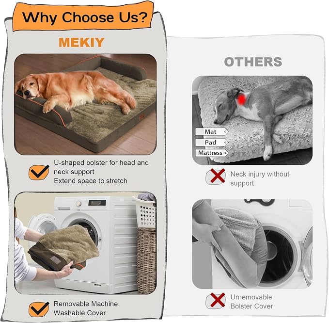 Small Dog Bed Waterproof Orthopedic Dog Beds - Image 4