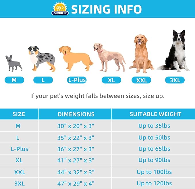 Sunheir Orthopedic Dog Bed for Large Dogs - Image 4