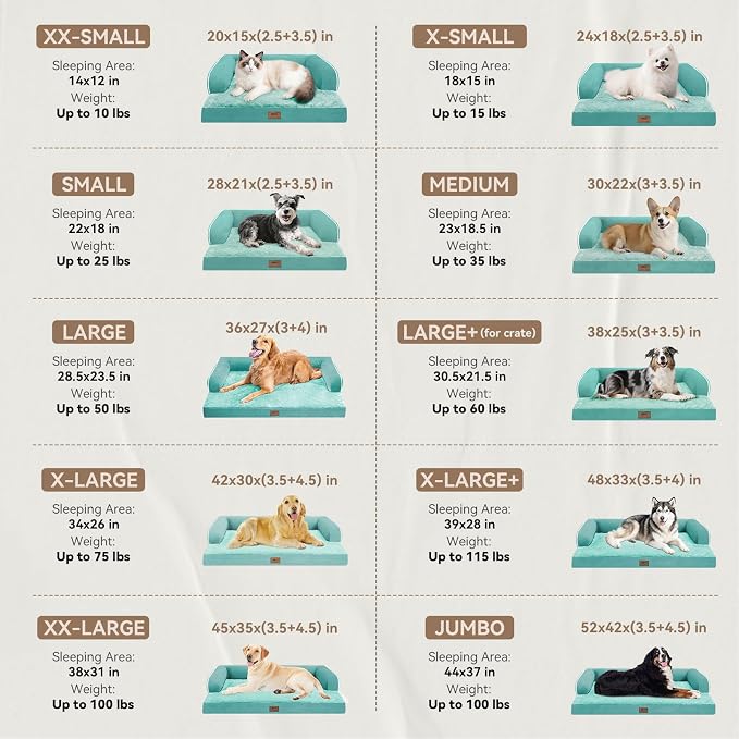Orthopedic Washable Large Dog Bed, Dog Beds - Image 2