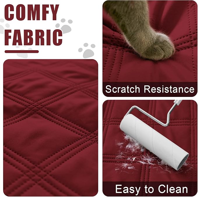 Smiry Waterproof Dog Bed Cover Blanket 52x82, Soft Reversible Pet Blanket - Image 4