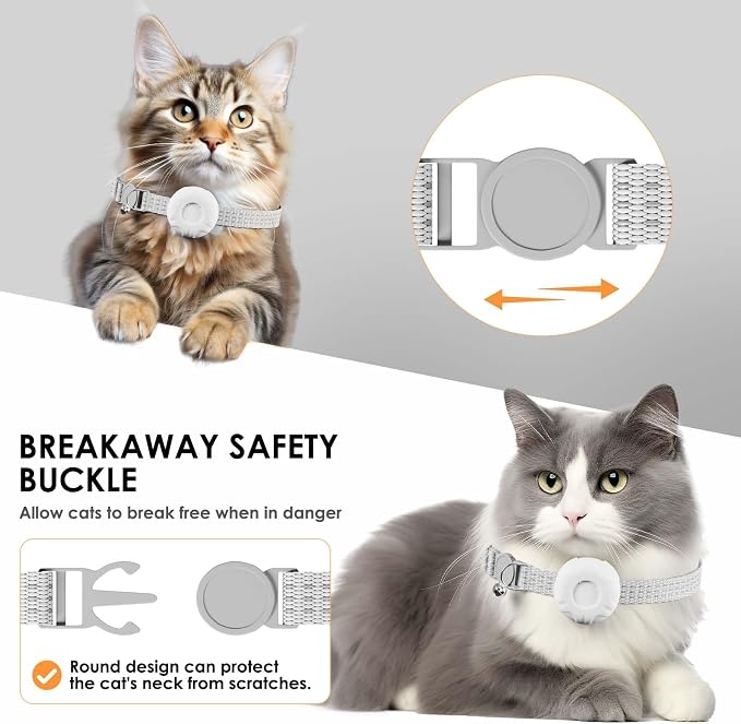 Cat Tracker, MINI GPS Tracker for Cats, Compatible - Image 5