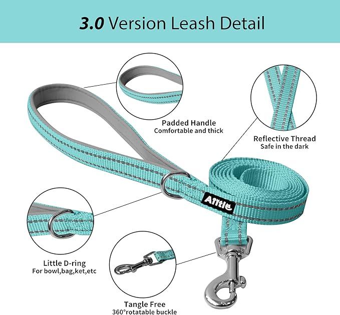 AIITLE No Pull Dog Harness and Leash Set, Step in Adjustable Dog Harness - Image 4