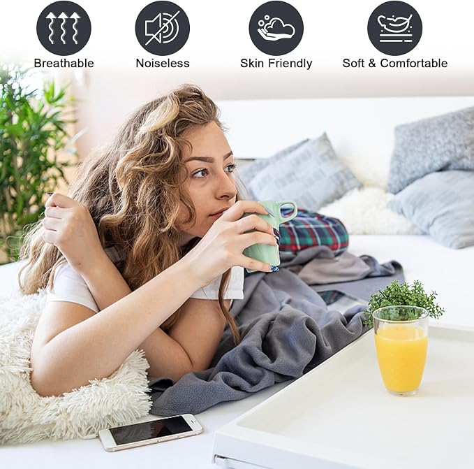 Waterproof Mattress Protector King, Fitted Sheet Style Breathable Mattress Cover - Image 2