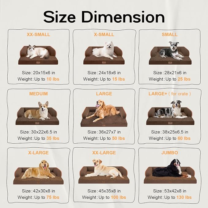Small Dog Bed Waterproof Orthopedic Dog Beds - Image 2