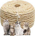 Natural Sisal Rope 1/4 Inch by 32-Feet by Juomid