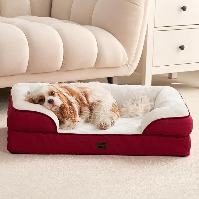 EHEYCIGA Orthopedic Dog Bed for Small Dogs, Waterproof Memory Foam Small Dog - Image 9