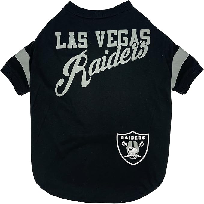 NFL Las Vegas Raiders Dog & Cat T-Shirt, Small. Football PET TEE - Image 3