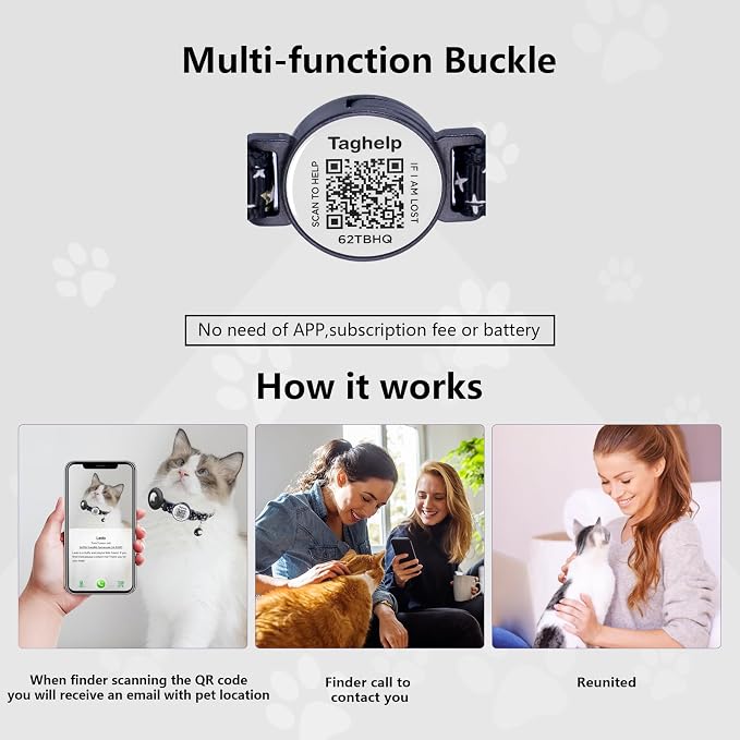 Smart Lost & Found System: Breakaway Cat Collar - Image 6