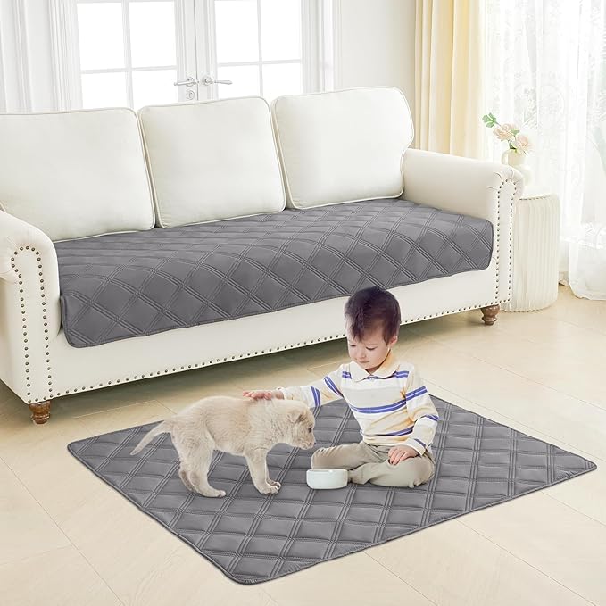 Smiry Waterproof Dog Bed Cover Blanket 40x90, Soft Reversible Pet Blanket - Image 7