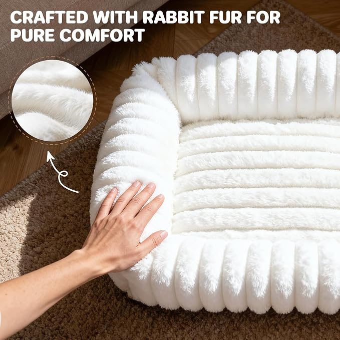 Dog Bed for Small Medium Size Dog, Washable Self Warming Dog Cat Beds for - Image 7