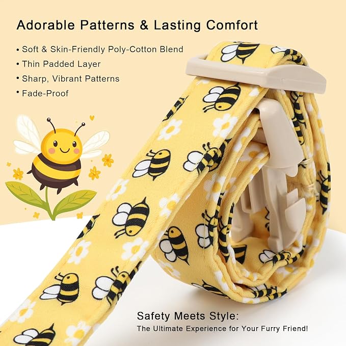 Bee & Daisy Dog Collar for Large Dogs - Image 4