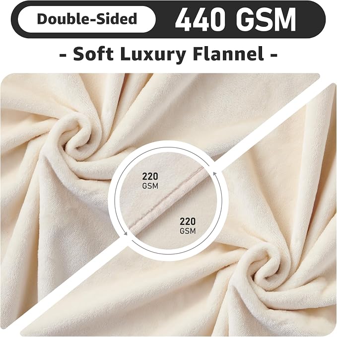 LOOBANI Waterproof Dog Blanket for Couch: Reversible Flannel Bed Blanket for - Image 6
