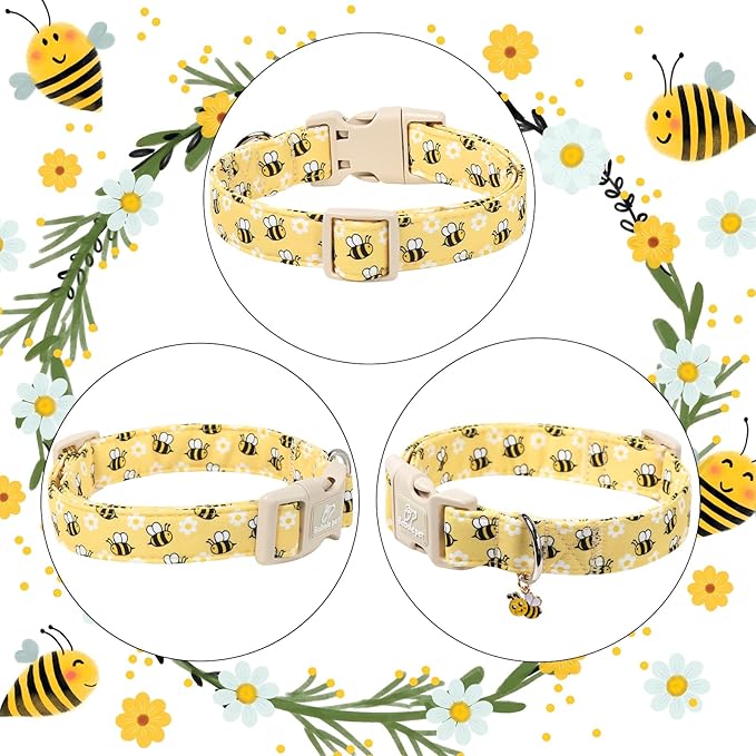 Bee & Daisy Dog Collar for Small Dogs - Image 7
