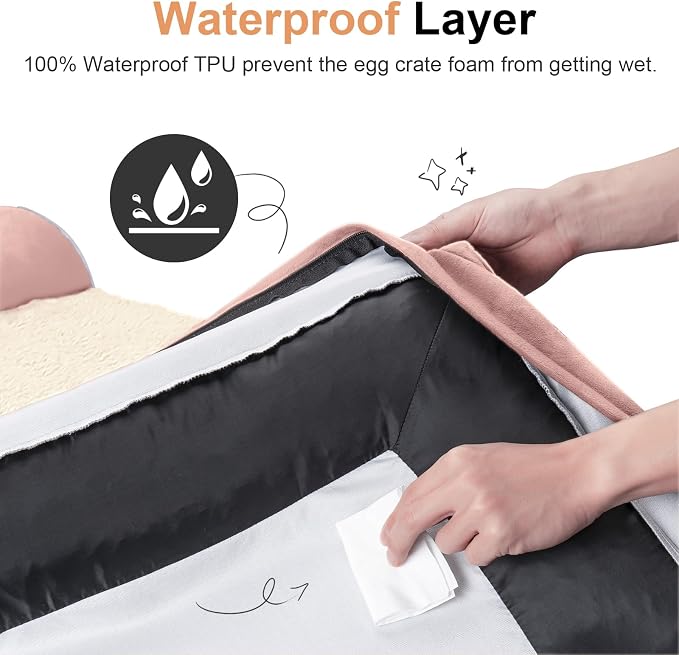 Large Dog Bed Orthopedic Washable: Beds Bolster XL Bed Big XLarge Dogs Memory - Image 4