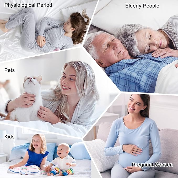 Twin Mattress Protector Waterproof, Fitted Sheet Style Breathable Mattress Cover - Image 7