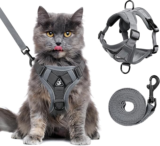 Escape Proof Kitten Harness and Leash Set by GCVOPTON
