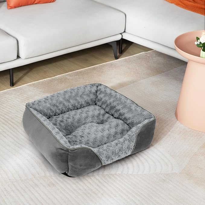 INVENHO X-Large Dog Bed Rectangle Washable Orthopedic Soft Calming Sleeping - Image 7