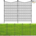 8 Panels No Dig Dog Fence Outdoor by OutdoorFence