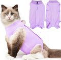Cat Recovery Suit for Abdominal Wounds or Skin Diseases, Kitten Onesie for Cats by Hpetppy
