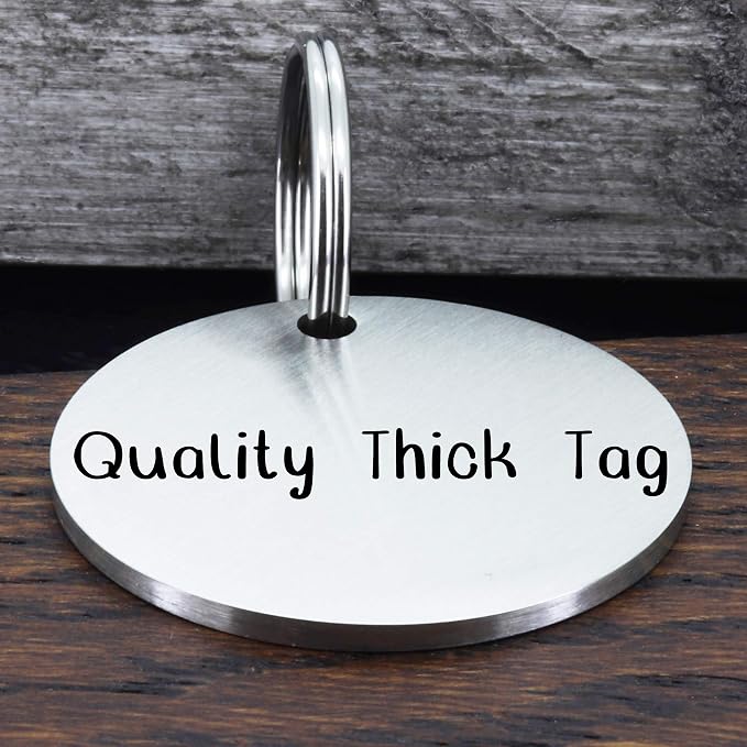 Ultra Joys Stainless Steel Pet ID Tag - Image 4
