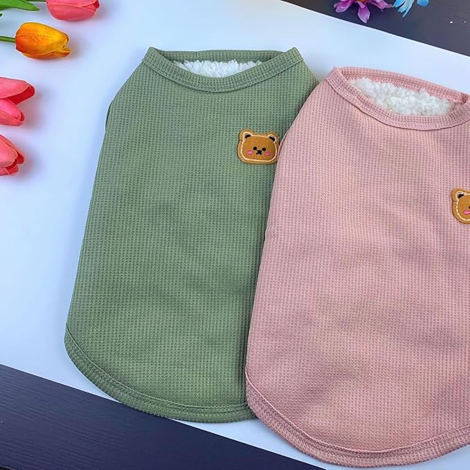 Fleece Cotton Dog Shirt & Cat Tee - Image 3
