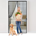Fiberglass Magnetic Screen Door Fit Door Size 36 x 80 in- Heavy Duty Fiberglass by Iduontis