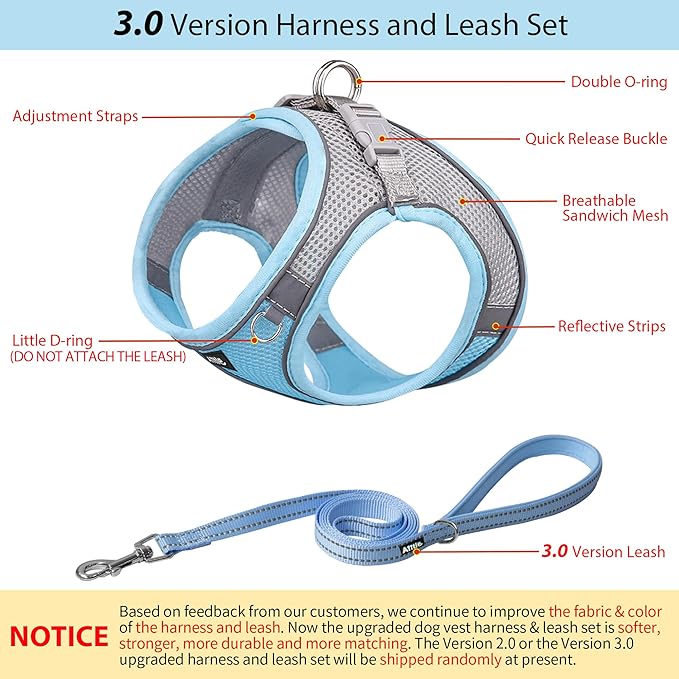AIITLE Dog Harness, No-Pull Cat Harness - Image 3
