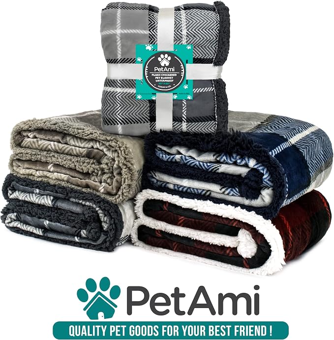 PetAmi Waterproof Dog Blanket for Medium Large Dog Puppy Cat Throw for Couch - Image 9
