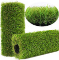 Artificial Grass Rug Outdoor Indoor 6FTX11FT Fake Grass Carpet Green Synthetic by NINXIANG