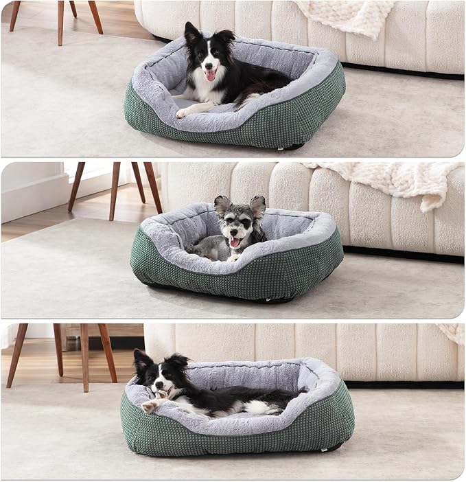 INVENHO Small Dog Bed Orthopedic Warming Soft Calming Sleeping Durable - Image 8