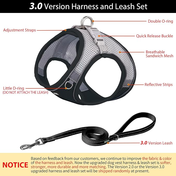 AIITLE Dog Harness, No-Pull Cat Harness - Image 4