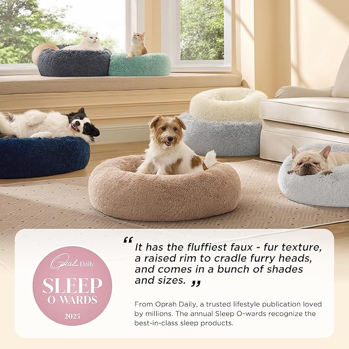 Bedsure Calming Dog Bed for Large Dogs - Image 2