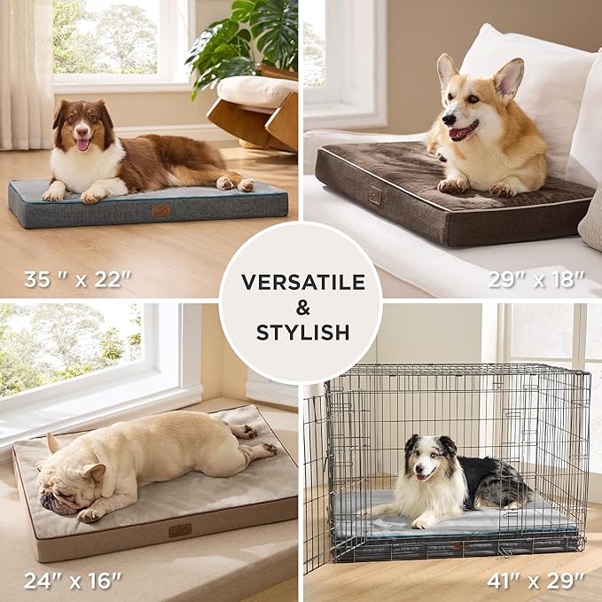 Bedsure Memory Foam Dog Crate Bed - Image 5